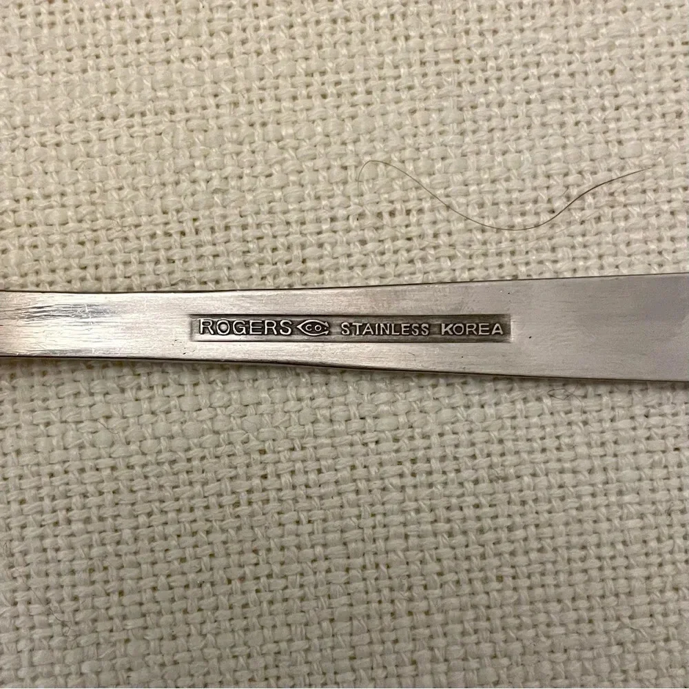 Case Vista (Stainless) by Stanley Roberts Pierced Tablespoon (Serving Spoon)